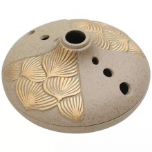 包邮 陶瓷莲花香炉盘香檀香炉茶道创意荷花香薰炉,三合