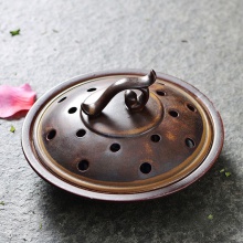 包邮 香炉陶瓷仿古大号创意日式现代蚊香盘,三合