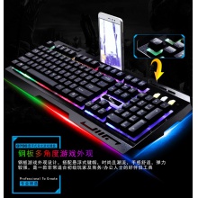 包邮 追光豹G700有线usb金属鼠标键盘套装游戏键鼠