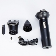 包邮 飞剑电动剃须刀USB快充剃须理发修鼻毛三合一套装