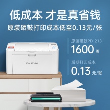 奔图P2206NW打印机家用无线黑白激光小型学生作业办公打印